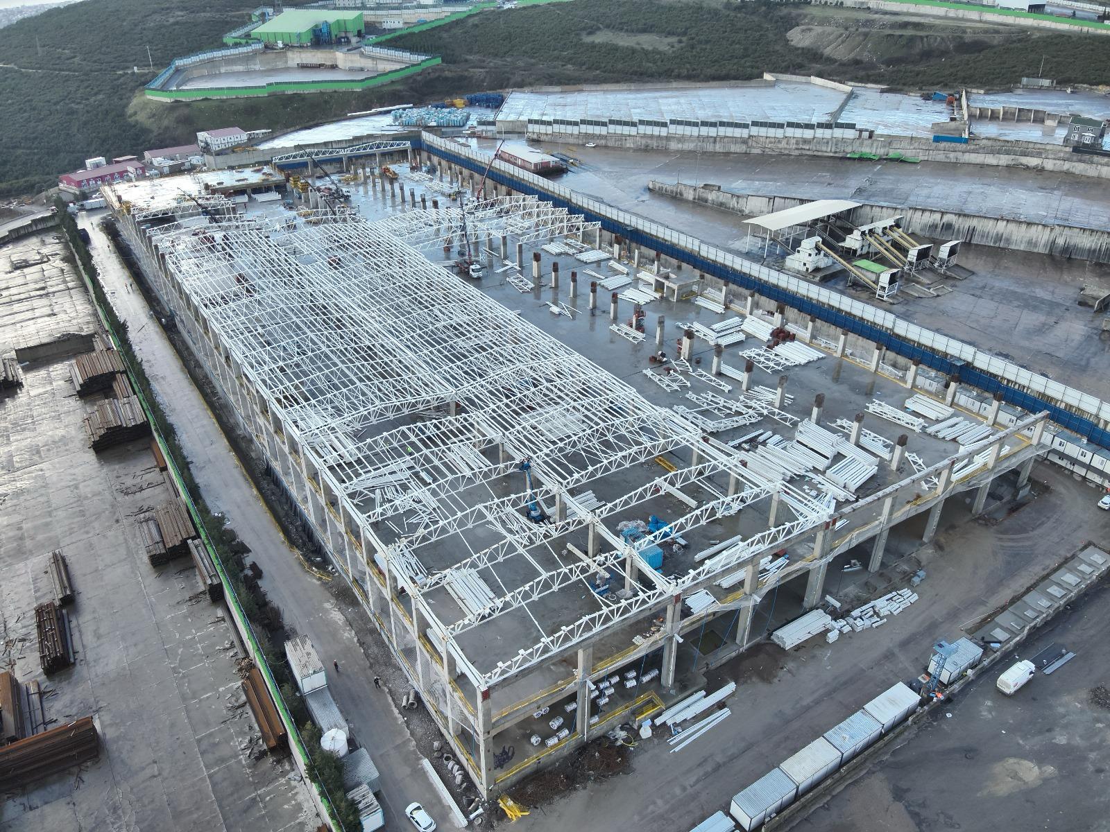 Dilovası Yılsolar Güneş Enerji Paneli Fabrikası – Kaba Yapı İnşaatı Projesi