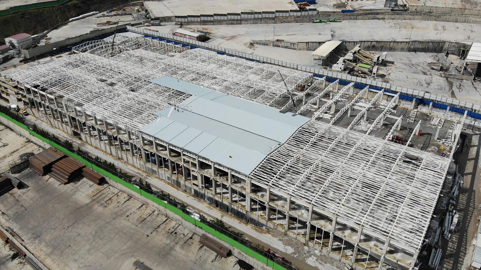 Dilovası Yılsolar Güneş Enerji Paneli Fabrikası – Kaba Yapı İnşaatı Projesi