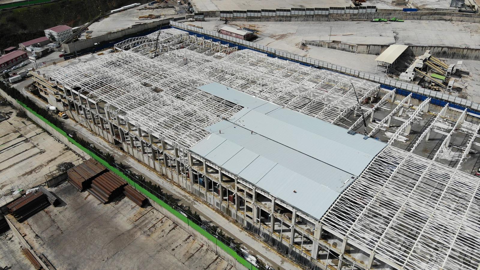 Dilovası Yılsolar Güneş Enerji Paneli Fabrikası – Kaba Yapı İnşaatı Projesi