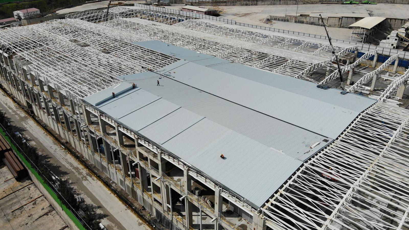 Dilovası Yılsolar Güneş Enerji Paneli Fabrikası – Kaba Yapı İnşaatı Projesi