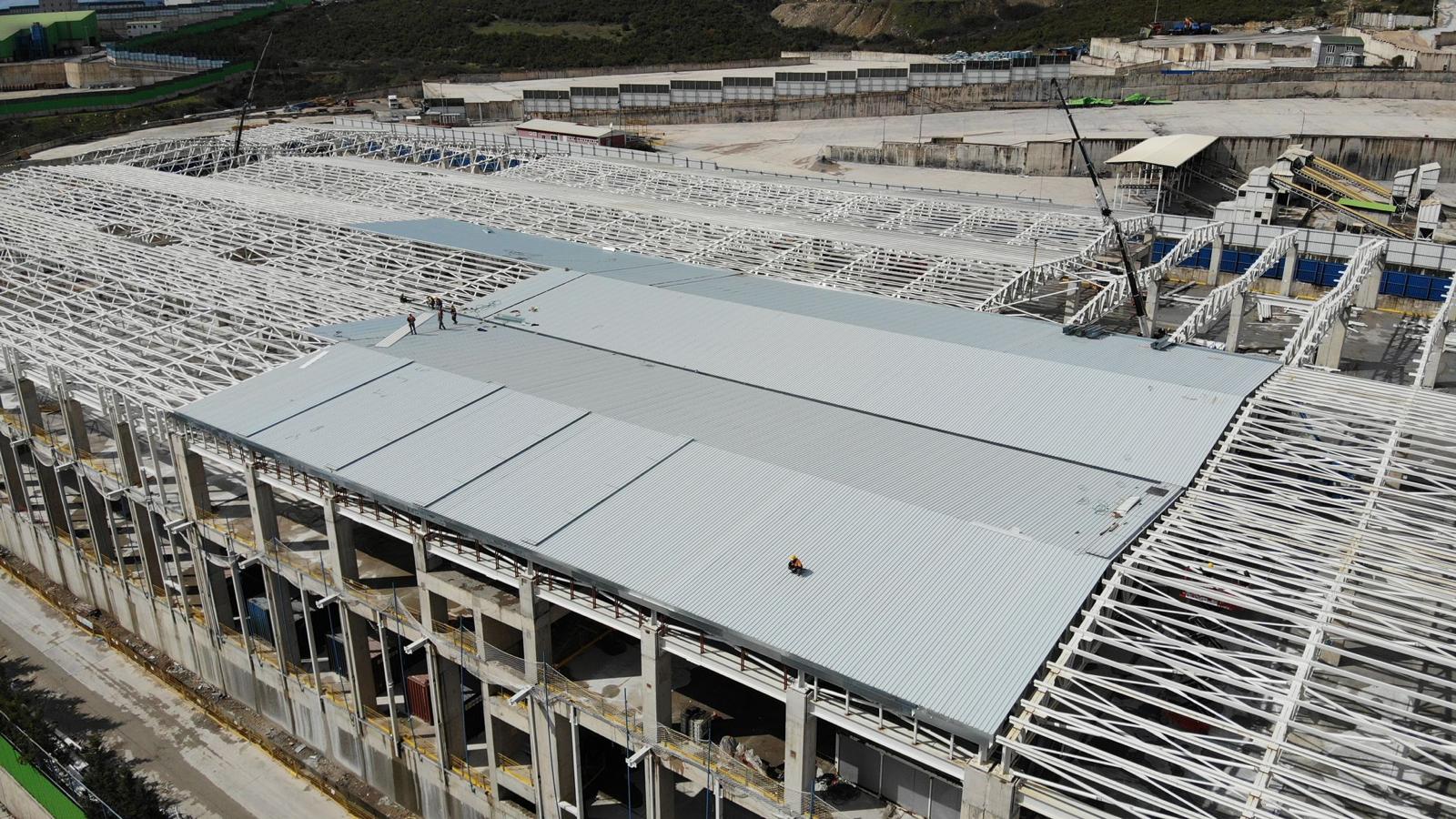 Dilovası Yılsolar Güneş Enerji Paneli Fabrikası – Kaba Yapı İnşaatı Projesi