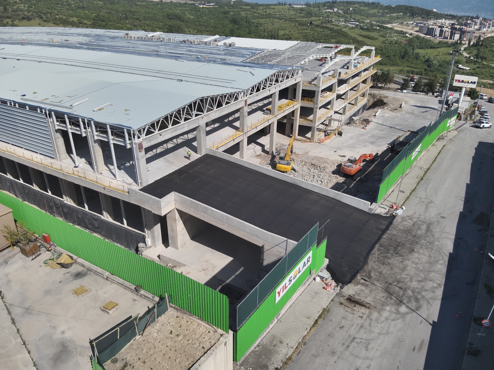 Dilovası Yılsolar Güneş Enerji Paneli Fabrikası – Kaba Yapı İnşaatı Projesi