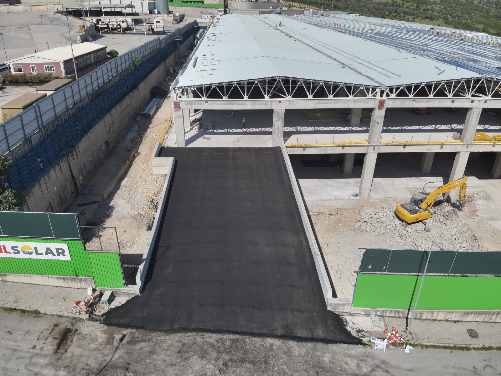 Dilovası Yılsolar Güneş Enerji Paneli Fabrikası – Kaba Yapı İnşaatı Projesi