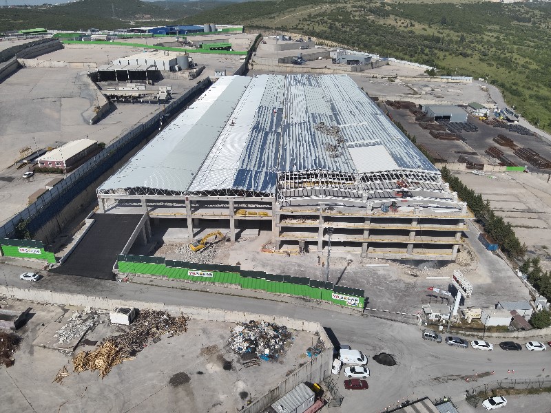 Dilovası Yılsolar Güneş Enerji Paneli Fabrikası – Kaba Yapı İnşaatı Projesi