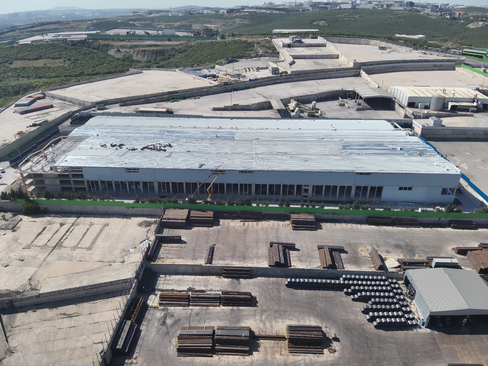 Dilovası Yılsolar Güneş Enerji Paneli Fabrikası – Kaba Yapı İnşaatı Projesi