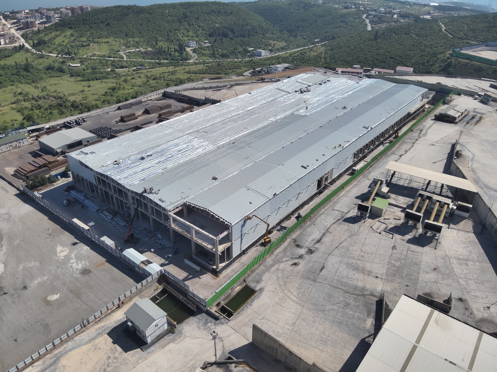 Dilovası Yılsolar Güneş Enerji Paneli Fabrikası – Kaba Yapı İnşaatı Projesi