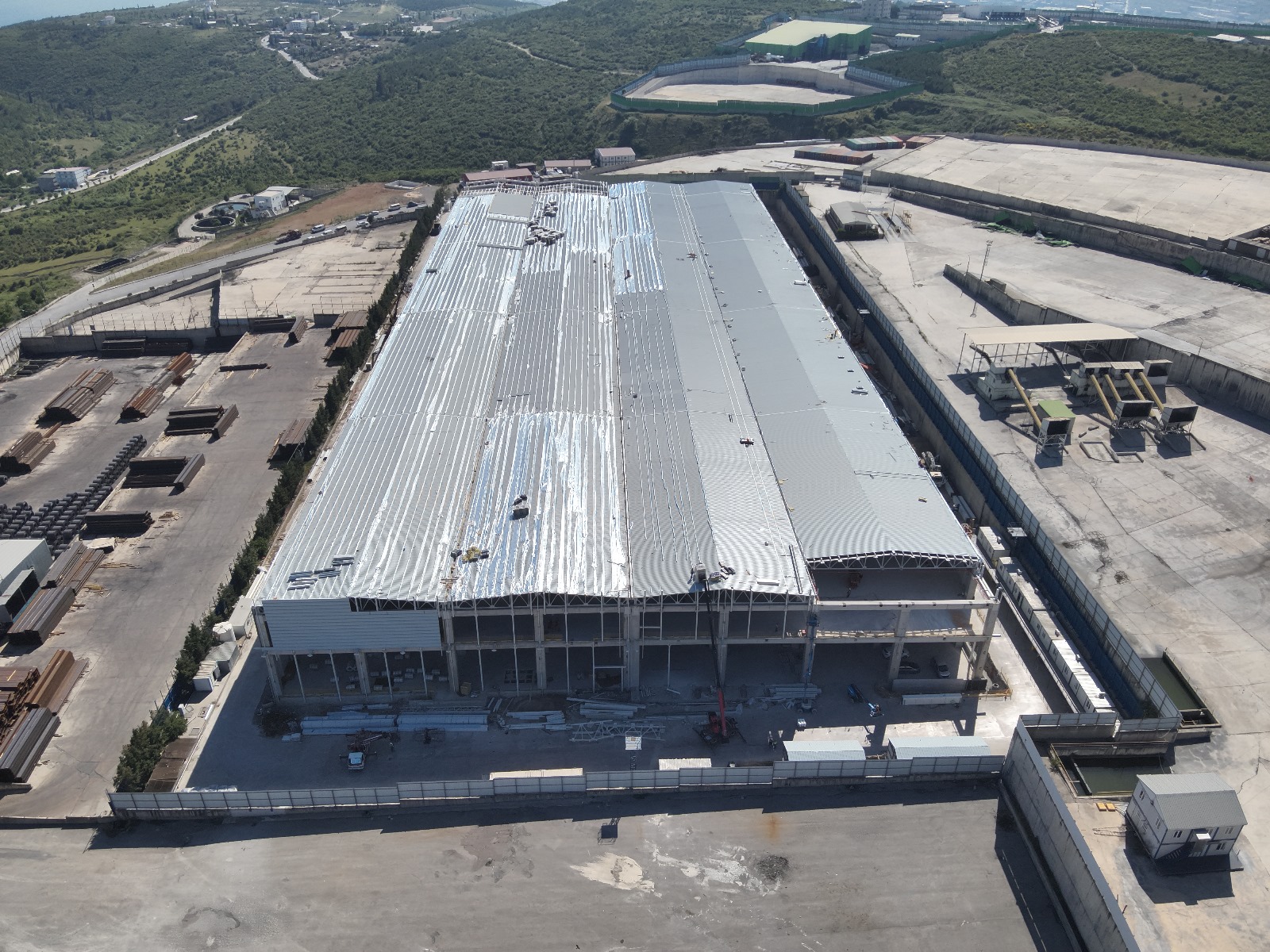 Dilovası Yılsolar Güneş Enerji Paneli Fabrikası – Kaba Yapı İnşaatı Projesi