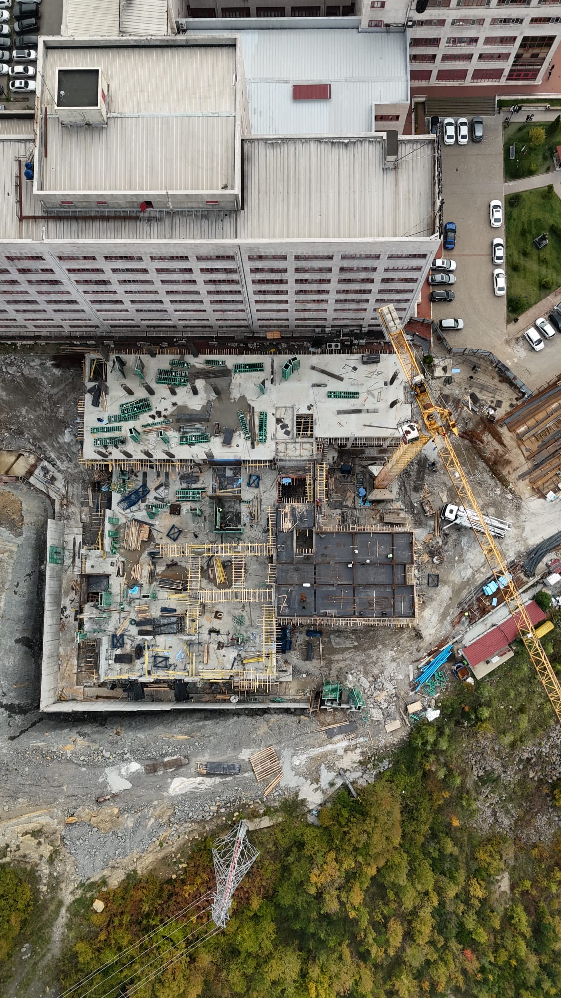 Zonguldak Bülent Ecevit Üniversitesi Eğitim-Araştırma Hastanesi Ek Bina – Kaba Yapı İnşaatı Projesi