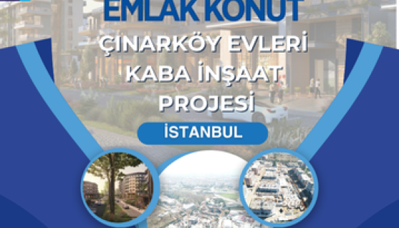 Çekmeköy Emlak Konut Çınarköy Evleri Kaba Yapı İnşaatı